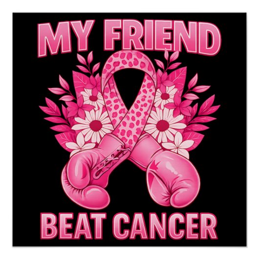 Poster Mon ami a vaincu le cancer (Devant)