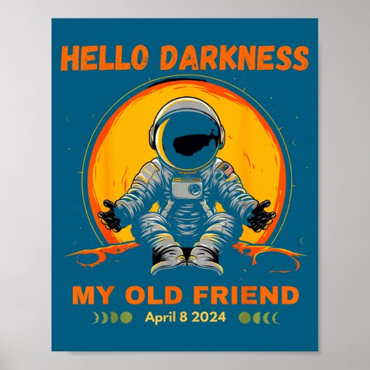 Poster Mon ami d'obscurité Eclipse solaire (Devant)