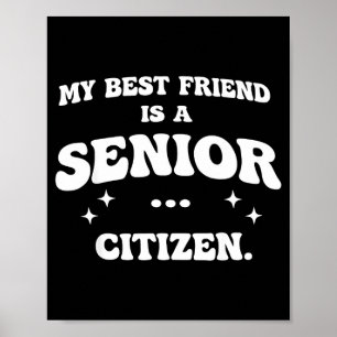 Poster Mon ami est un senior