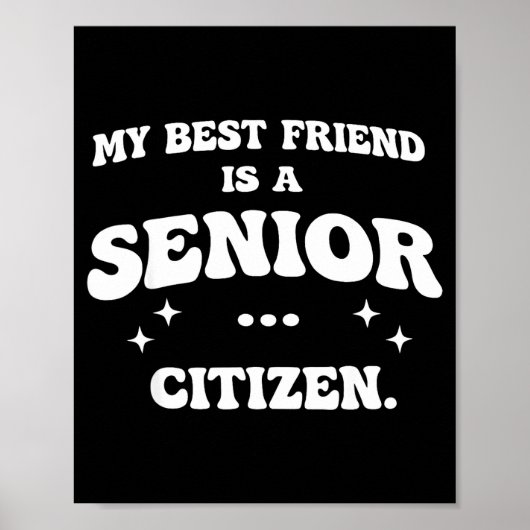 Poster Mon ami est un senior (Devant)