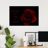 Poster Mon Amour Pour Vous Est Éternel (Bureau à domicile)