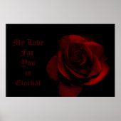 Poster Mon Amour Pour Vous Est Éternel (Devant)