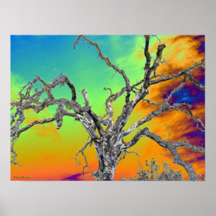 Poster mon arbre psychédélique préféré