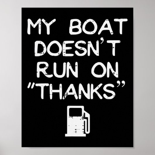 Poster Mon bateau ne fonctionne pas grâce à Funny Gas Hum (Devant)