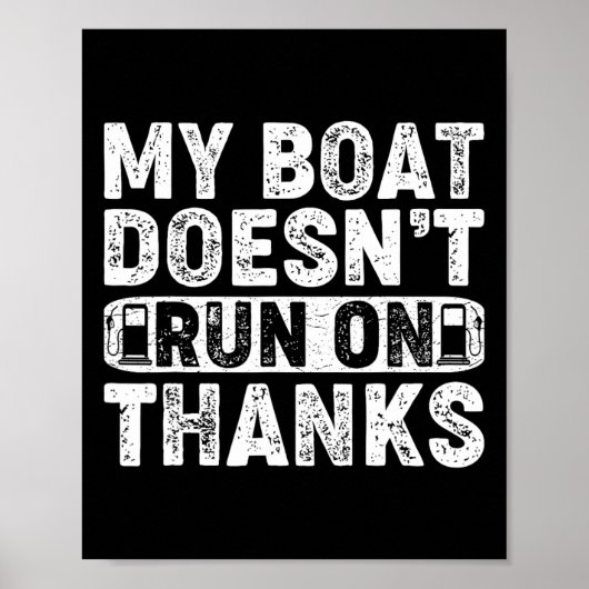 Poster Mon bateau ne fonctionne pas grâce à la navigation (Devant)