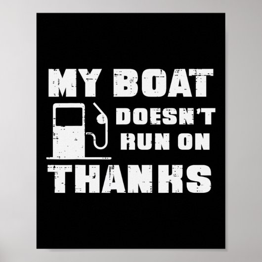 Poster Mon bateau ne fonctionne pas grâce Funny Casquette (Devant)