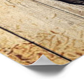 Poster Mon cadeau de mari | Lettre Pour Lui | (Coin)