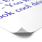 Poster Mon cadeau de noël (Coin)