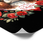 Poster Mon Cavalier est mon chien de la Saint-Valentin ma (Coin)