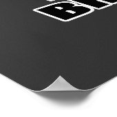 Poster Mon cerveau (Coin)