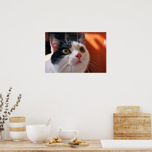 Poster Mon chat (Cuisine)