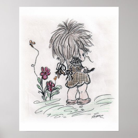 Poster Mon chaton et moi (Devant)