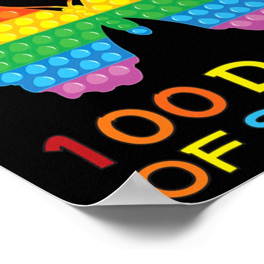 Poster Mon Chemin À Travers 100 Jours De Filles À Papillo (Coin)