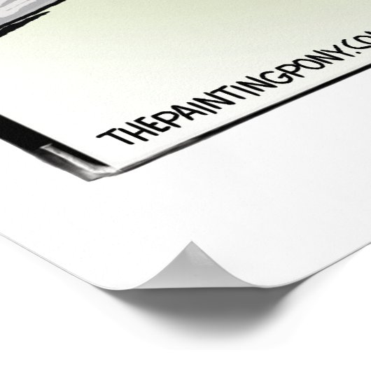 Poster Mon cheval déplacé (Coin)