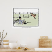 Poster Mon cheval déplacé (Cuisine)