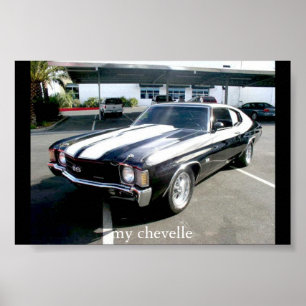 Poster mon chevelle