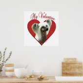 Poster Mon Chinois Crested Valentine (Cuisine)