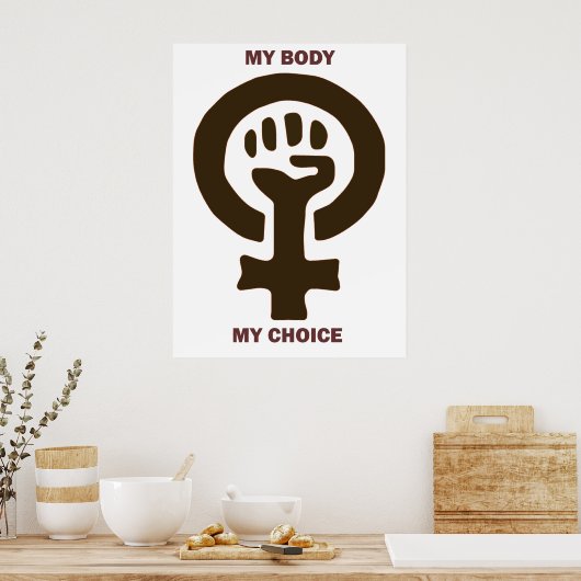 Poster Mon choix (Cuisine)