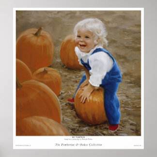 Poster Mon Citrouille