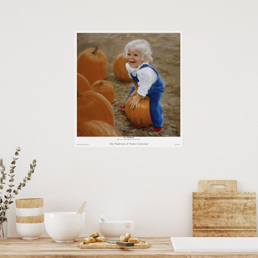 Poster Mon Citrouille (Cuisine)