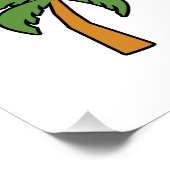 Poster Mon coeur est en Jamaïque (Coin)