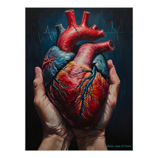 Poster Mon cœur meurtri et scarifié