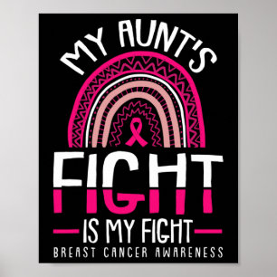 Poster Mon combat Aunts est ma lutte contre le cancer du