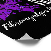 Poster Mon combat contre la fibromyalgie 2 (Coin)