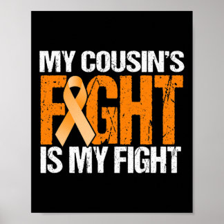 Poster Mon combat contre les cousins est ma lutte contre