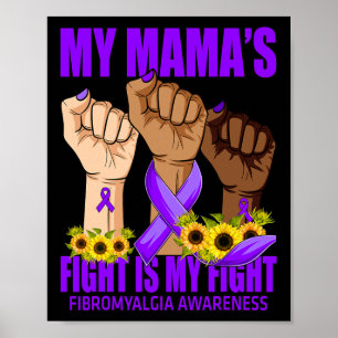 Poster Mon combat de maman est ma lutte contre la fibromy