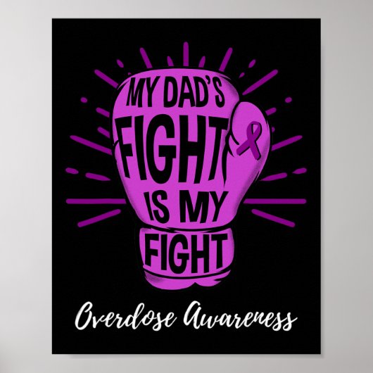 Poster Mon combat de papas est mon combat de sensibilisat (Devant)