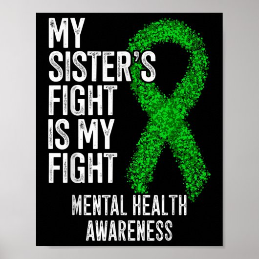 Poster Mon combat de soeurs est mon combat pour la santé  (Devant)