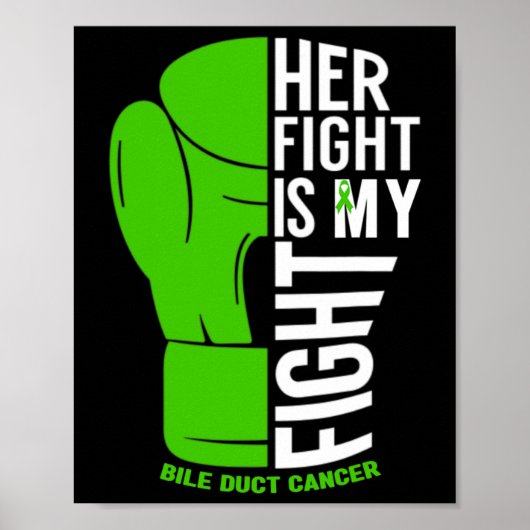 Poster Mon combat est mon combat Sensibilisation au cance (Devant)