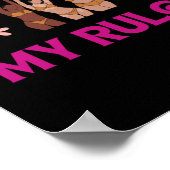 Poster Mon corps Mes règles Sticker (Coin)