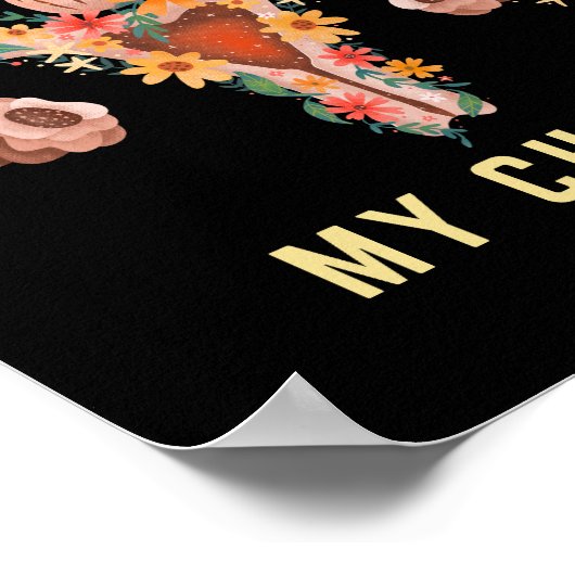 Poster Mon corps Mon choix Féministe (Coin)