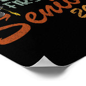 Poster Mon Dernier Premier Jour Classe Senior De 2023 (Coin)