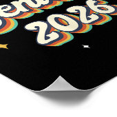 Poster Mon Dernier Premier Jour Senior 2026 Retour À L'Éc (Coin)