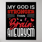 Poster Mon Dieu Est Plus Fort Que La Sensibilisation À L' (Devant)