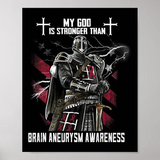 Poster Mon Dieu Est Plus Fort Que La Sensibilisation À L' (Devant)