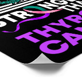 Poster Mon Dieu Est Plus Fort Que La Sensibilisation Au C (Coin)