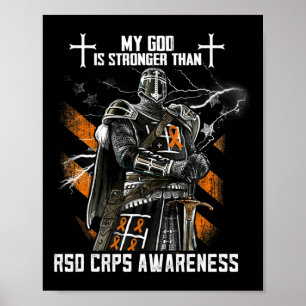 Poster Mon Dieu Est Plus Fort Que La Sensibilisation Aux 