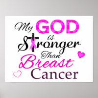 Mon Dieu est plus fort que le cancer du sein