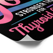 Poster Mon Dieu Est Plus Fort Que Pour La Sensibilisation (Coin)