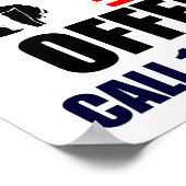 Poster Mon Drapeau Vous Offense-T-Il ? (Coin)