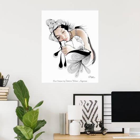 Poster Mon Dreams (Bureau à domicile)