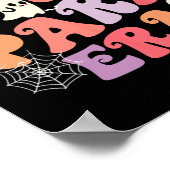 Poster Mon Éffrayant Para Era Halloween Retro Super Ghost (Coin)