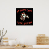 Poster Mon enfant intérieur (Cuisine)
