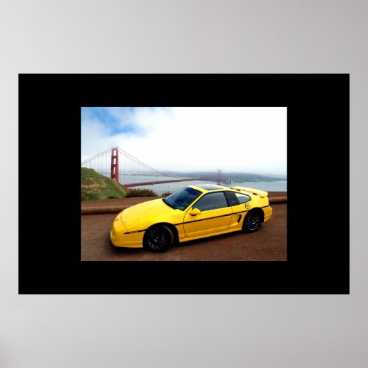 Poster Mon Fiero GT à la porte (Devant)