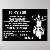 Poster Mon fils aime papa (Devant)