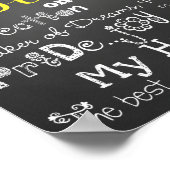 Poster Mon Fils Amour et Inspiration (Coin)